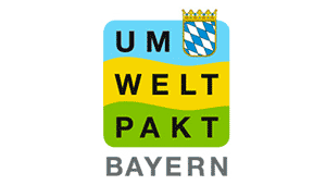 Farbiges Logo des Umweltpakt Bayern